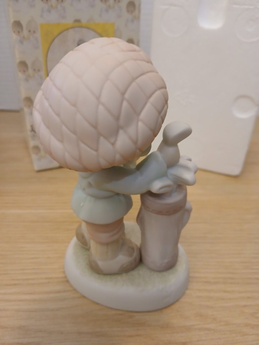 Precious Moments Lord Let Me You Suit Me To A Tee Golf Porcelain Figurine 526193 - Picture 4 of 7